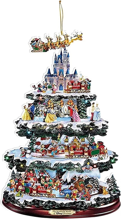 Christmas Cartoon Style Snowman Arylic Daily Festival Hanging Ornaments