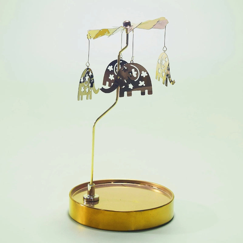 Novelty Solid Color Stainless Steel Metal Candlestick