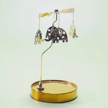 Novelty Solid Color Stainless Steel Metal Candlestick