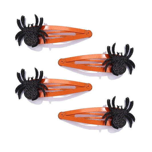 Halloween Cute Funny Romantic Kid'S Spider Iron Hair Clip