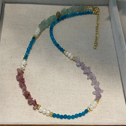 Minimalist Classic Style Round Freshwater Pearl Beaded Bracelets