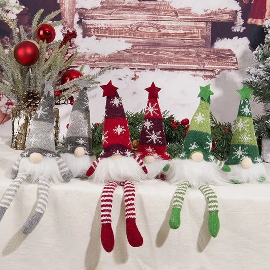 Christmas Cartoon Style Snowflake Holiday Daily Ornaments