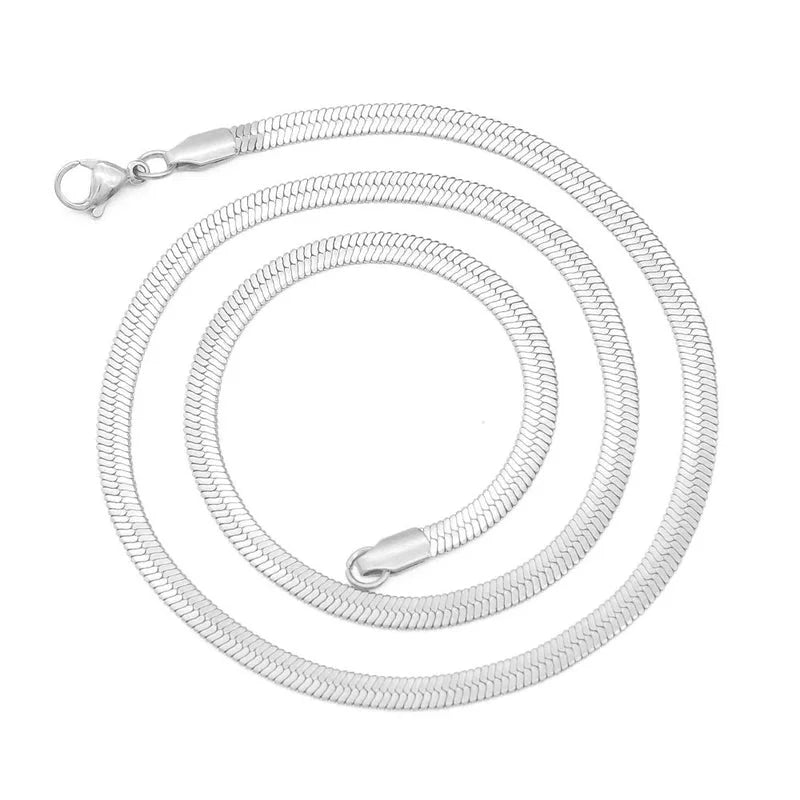 Minimalist Classic Style Geometric 201 Stainless Steel 18K Gold Plated Plating Necklace