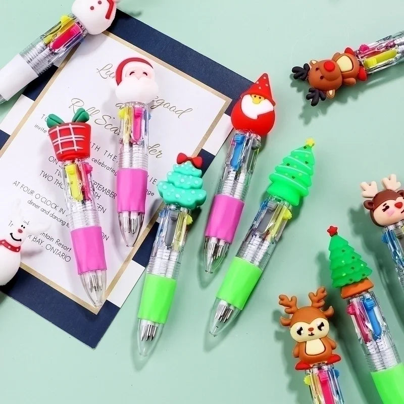 1 Piece Christmas Tree Santa Claus School Christmas Plastic Cartoon Style Ballpoint Pen