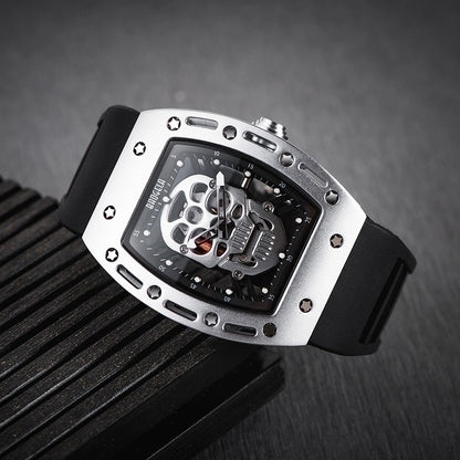 Fashion Skull Buckle Quartz Men's Watches