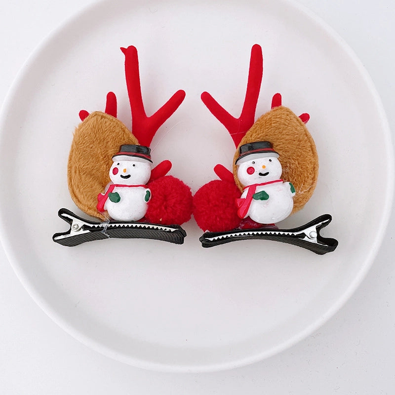 Christmas Fashion Antlers Plush Festival