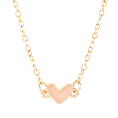 Copper Heart Shape Pendant Necklace