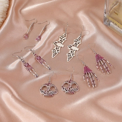 Retro Plating Alloy No Inlaid Earrings