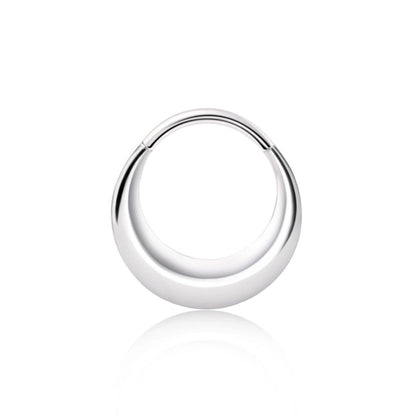 1 Piece Nose Rings & Studs Minimalist Solid Color 304 Stainless Steel