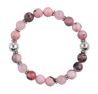 Fashion Round Artificial Crystal Turquoise Beaded Bracelets