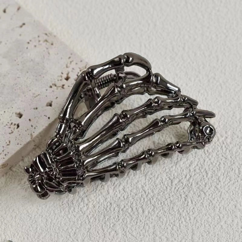 Halloween Streetwear Women's Spider Web Metal Hair Claws