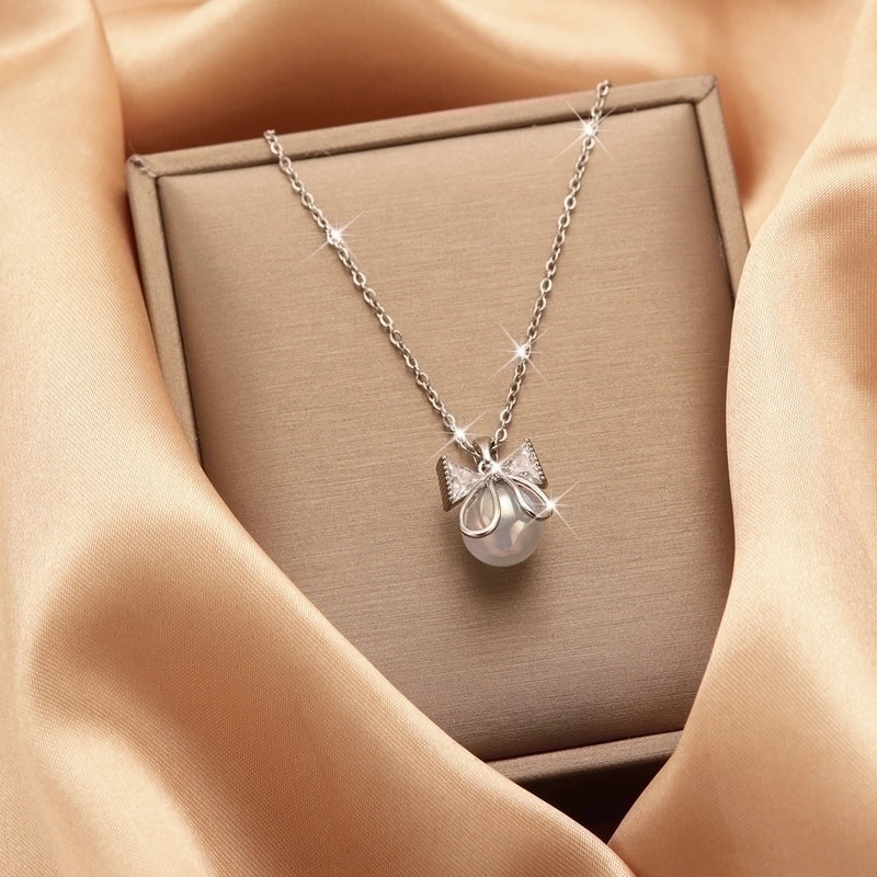 2 Pieces Titanium Steel Vintage Style Tassel Plating Doll Constellation Crown Pendant Necklace