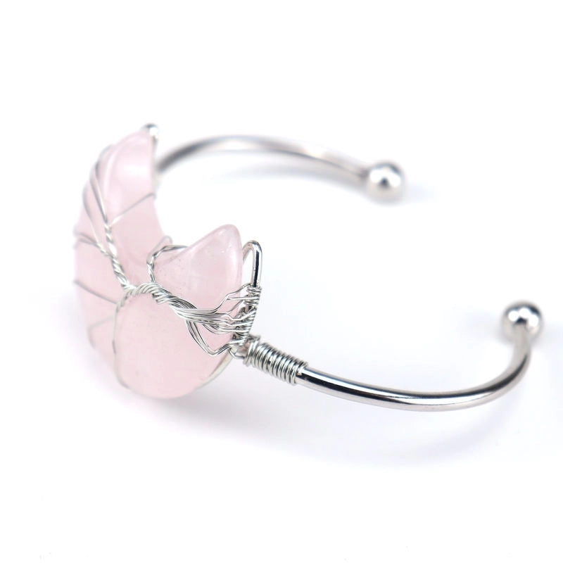 Fashion Moon Agate Plating Bangle 1 Piece