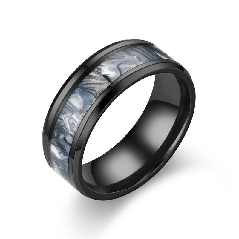 Fashion New Colorful Stainless Steel Ring