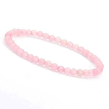 1 Piece Minimalist Round Natural Stone Beaded Bracelets