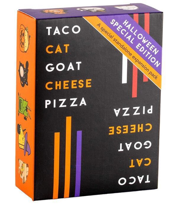 English Card Board Game TACO CAT GOAT CHEESE PLZZA GOAT Milk Pizza Series