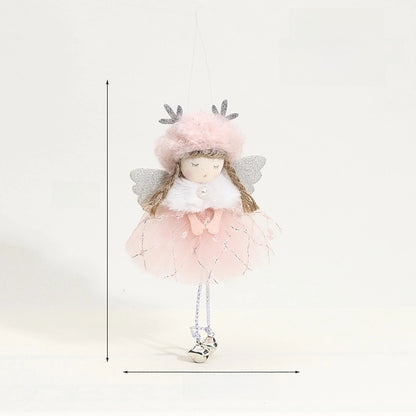 Christmas Angel Cloth Plush Party Hanging Ornaments