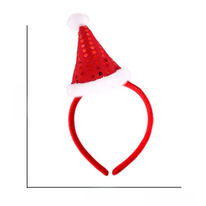 Christmas Casual Christmas Tree Santa Claus Snowman Plastic Party Costume Props Party Accessories