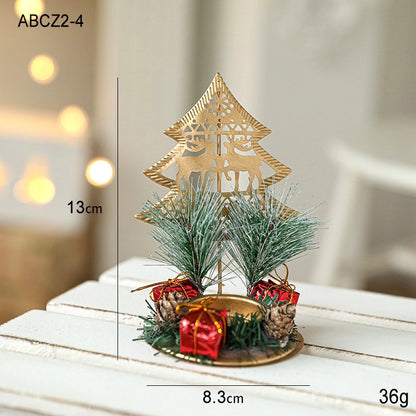 Christmas Casual Artistic Christmas Tree Iron