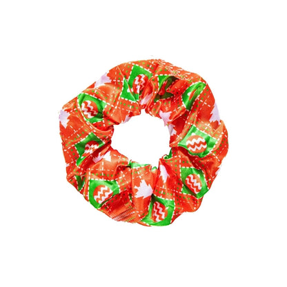 Christmas Minimalist Women's Christmas Hat Christmas Tree Flakes Hair Tie