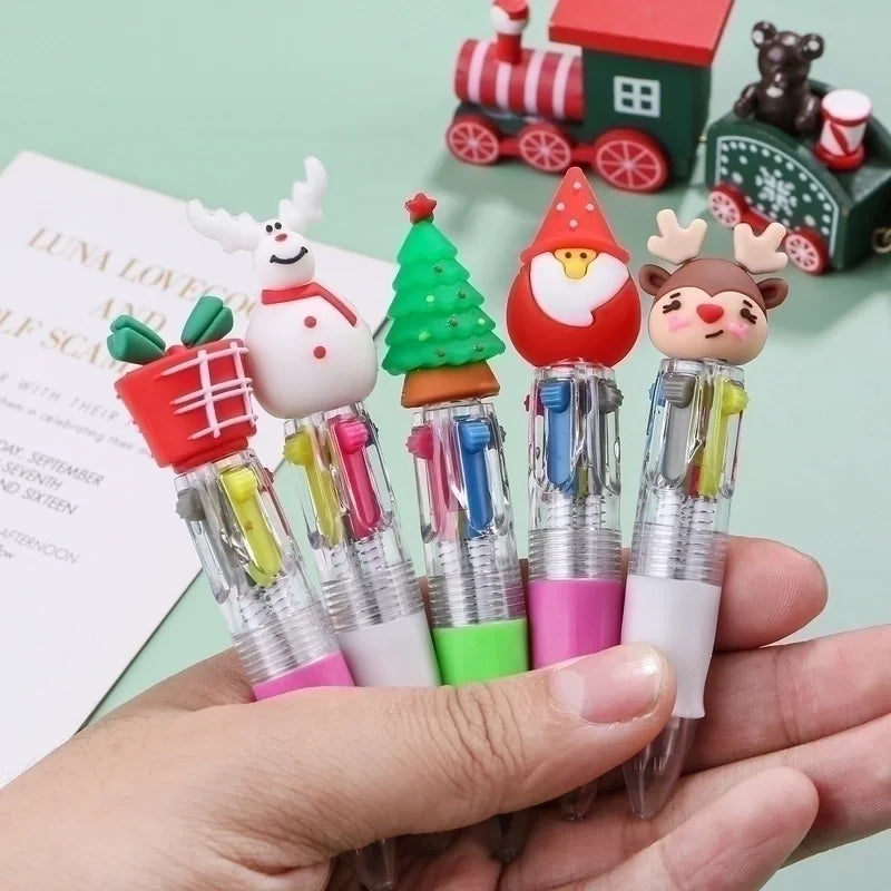 1 Piece Christmas Tree Santa Claus School Christmas Plastic Cartoon Style Ballpoint Pen
