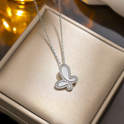 Geometric Titanium Steel 18K Gold Plated Necklaces