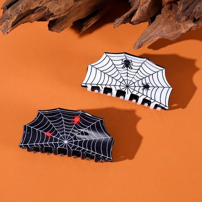 Halloween Casual Minimalist Women's Spider Spider Web Arylic Hair Claws