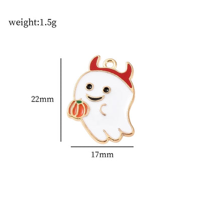1 Piece Alloy Halloween Pattern Pendant