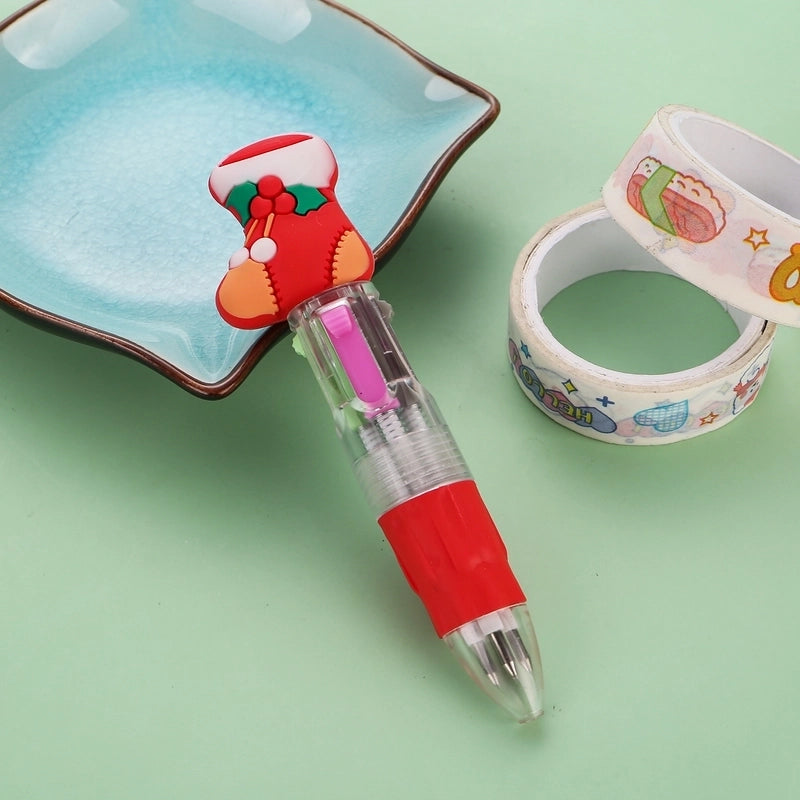 1 Piece Christmas Tree Santa Claus School Christmas Plastic Cartoon Style Ballpoint Pen