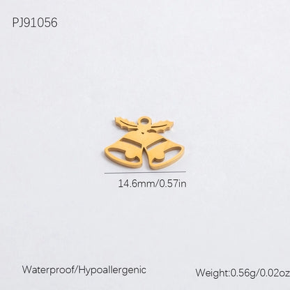 Cute Modern Style Christmas Tree Bow Knot Snowflake 304 Stainless Steel Plating Bracelets Earrings Necklace