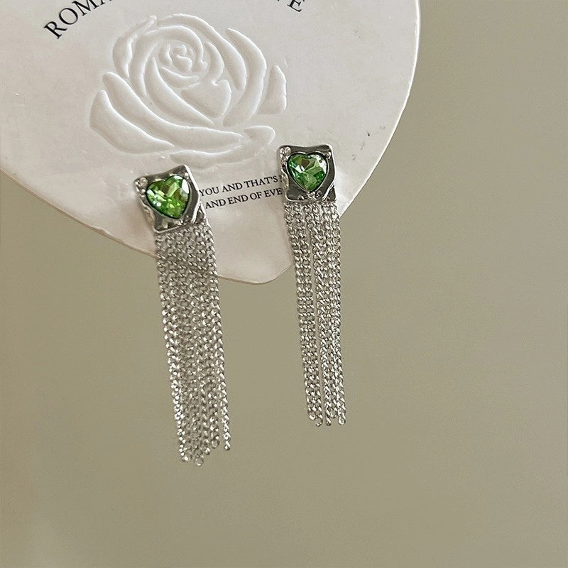 Elegant Luxury Long Tassel Pearl Earrings Niche Design High-grade Internet Celebrity Hot Earrings Earrings Earrings For Women