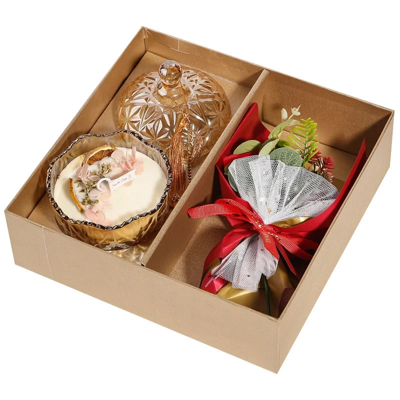 Aromatherapy Candle Gift Box March 8Th Women'S Mother'S Day Gift For Mother And Teacher Practical Niche Advanced Soy Wax