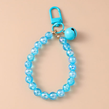 Cute Sweet Bell Arylic Alloy Bag Pendant Keychain