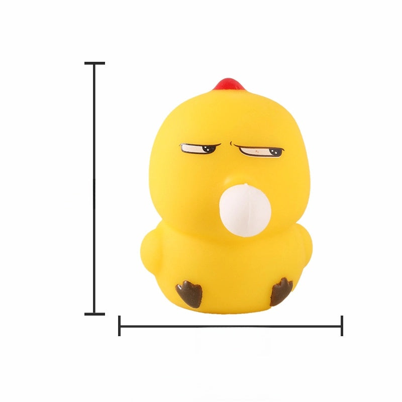 Squishy Toy Christmas Animal Santa Claus Snowman PVC TPR Toys