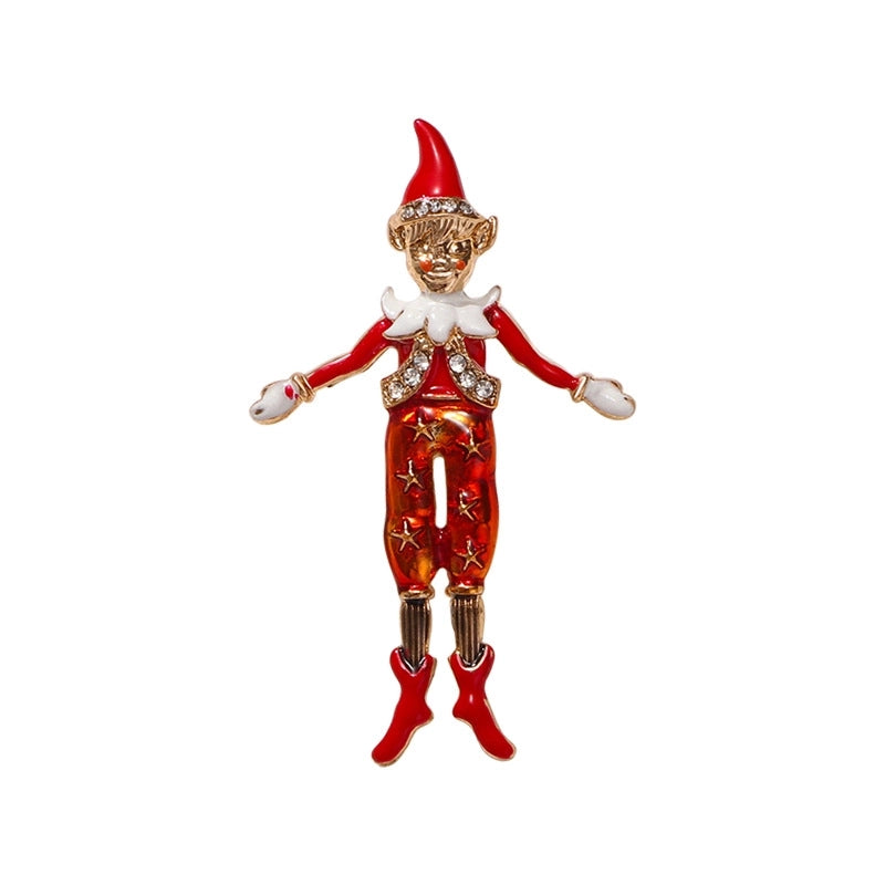 Nordic Style Modern Style Classic Style Pin Pumpkin Christmas Tree Alloy Unisex Brooches