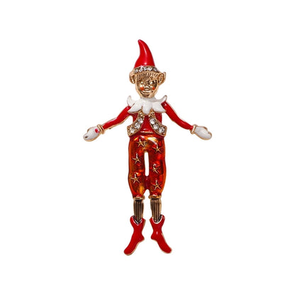 Nordic Style Modern Style Classic Style Pin Pumpkin Christmas Tree Alloy Unisex Brooches