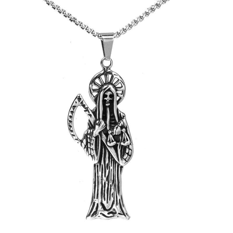 1 Piece Stainless Steel None 18K Gold Plated Sickle Skeleton Charms