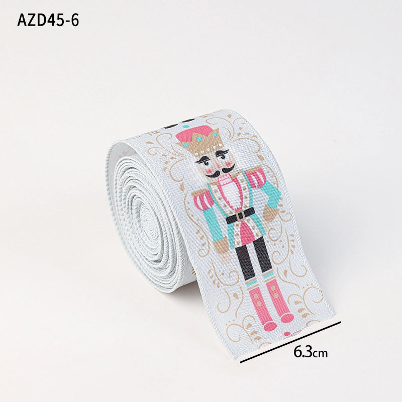 Christmas Cartoon Style Cute Gingerbread Letter Holiday Banquet Colored Ribbons Party Accessories