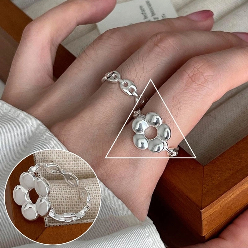 Vintage Style Bow Knot Copper Plating Open Rings