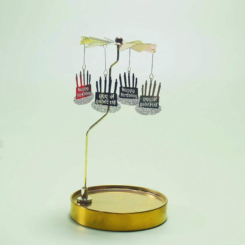 Novelty Solid Color Stainless Steel Metal Candlestick