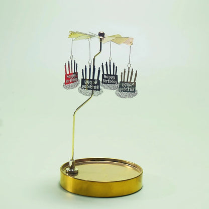 Novelty Solid Color Stainless Steel Metal Candlestick