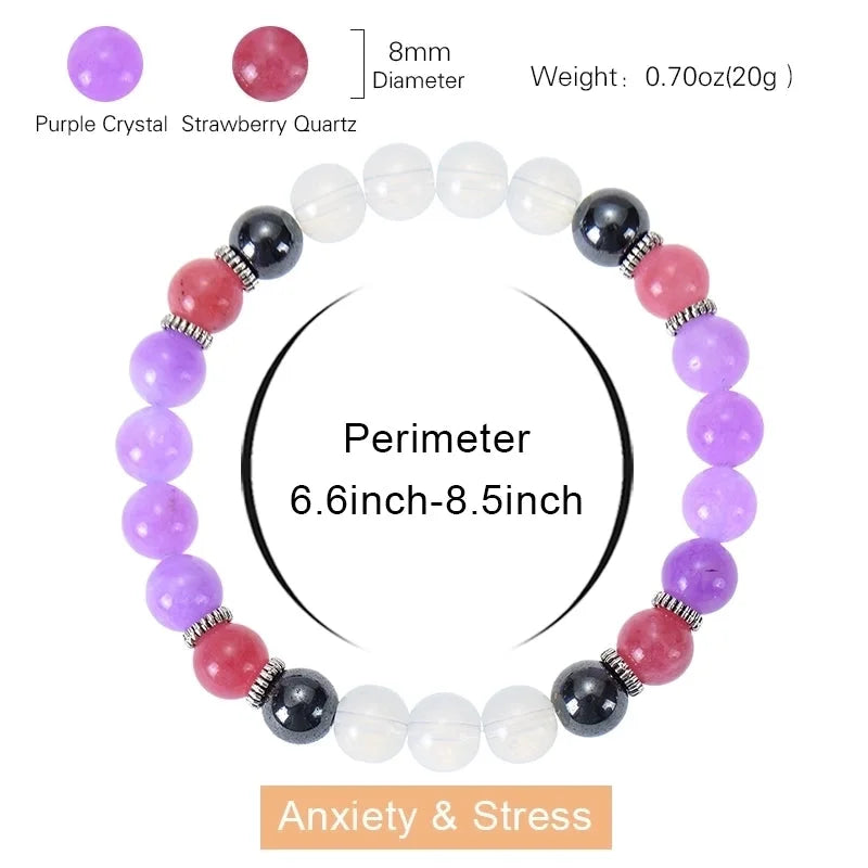 IG Style Geometric Natural Stone Bracelets In Bulk