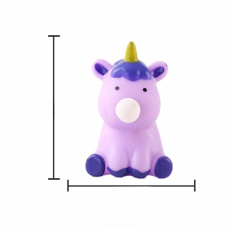 Squishy Toy Christmas Animal Santa Claus Snowman PVC TPR Toys