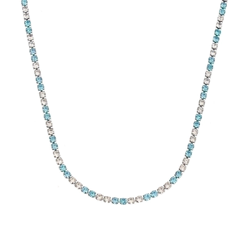 Modern Style Geometric Stainless Steel Handmade Inlay Artificial Gemstones Bracelets Necklace