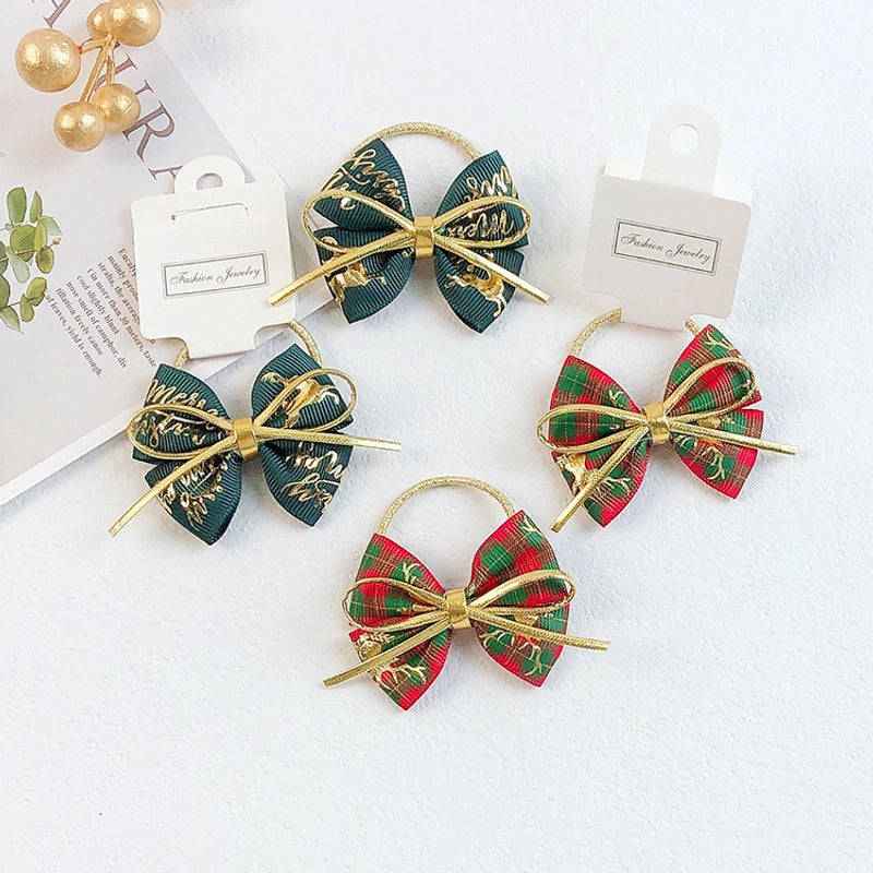 Christmas Cute Bow Knot Elk Cloth Party Party Accessories