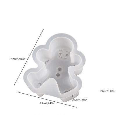 Christmas Cute Christmas Tree Snowflake Silica Gel