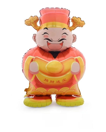 Christmas Casual Christmas Tree Santa Claus Snowman Aluminum Film Party Balloon Balloons