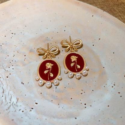 Luxurious Tassel Geometric Alloy Electroplating Earrings