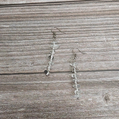 1 Pair Ethnic Style Geometric Natural Stone Drop Earrings