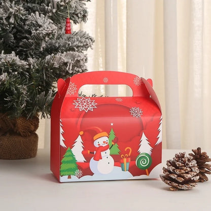 Christmas Nordic Style Santa Claus Snowman Christmas Party Gift Wrapping Supplies Gift Bags